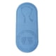 thumbnail image 2 of Colchoneta antideslizante para saltar la cuerda de ejercicio en interiores con aislamiento acústico y absorción de impactos Azul, 2 of 9