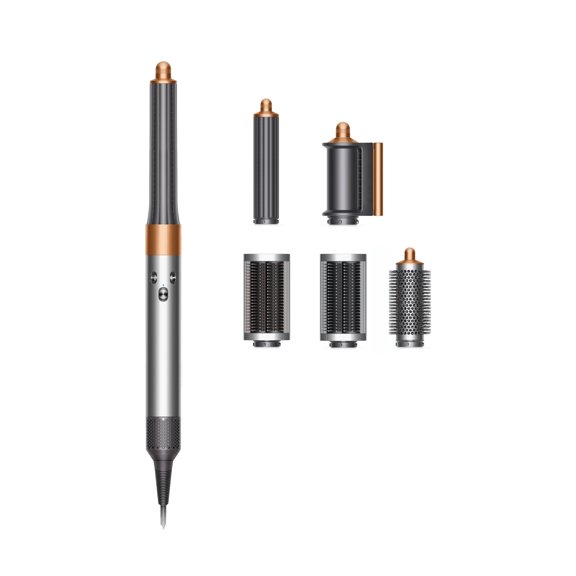 Dyson Outlet Officiel - Airwrap Multi-Styler Complet Long, Nickel/cuivre, Remis à Neuf
