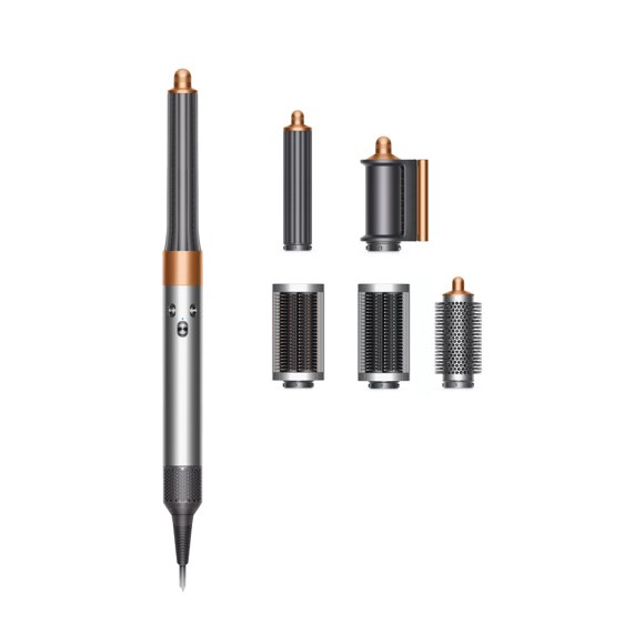 Dyson Outlet Officiel - Airwrap Multi-Styler Complet Long, Nickel/cuivre, Remis à Neuf