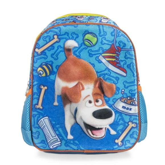 Mini Mochila Max El Mundo Secreto De Tus Mascotas Azul