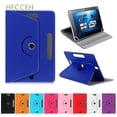 thumbnail image 1 of 7 8 9 10.1 Pulgadas Funda Perfecta Para Tablet Protectora Colorida Cubierta Universal Patrón De Cristal Giratorio De 360 Grados Duro A Prueba De Golpes De Cuero PU De Alta Calidad Multicolor, 1 of 3