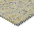 thumbnail image 4 of Addison Rugs Chantille Indoor/Outdoor Traditional Floral Gold Washable Rectangle Rug, 1'8" x 2'6", 4 of 6