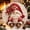 A015- Gift, variant on DIY Christmas Pearl Diamond Art Kits for Adults, Santa Claus Bead Embroidery Set Framed Festive Holiday Home Decor Wall Art Tabletop Display Full Drill Beaded Santa