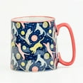 thumbnail image 2 of 10 Strawberry Street Bella Mug, Cats in Space, Set of 4, 2 of 7