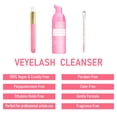 thumbnail image 3 of Veyes Inc 60ML Refreshing Eyelash Shampoo for Eyelash Extensions Veyelash Clean Mousse Gentle Cleansing Foam With Eyelash Wash Brush, 3 of 4