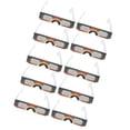 thumbnail image 1 of Gafas De Visión Solar, Reducción Segura De Rayos UV, 10 Unidades De Protección Ocular, Gafas Eclipse, Filtro óptico Para Exteriores Para Adultos, 1 of 7