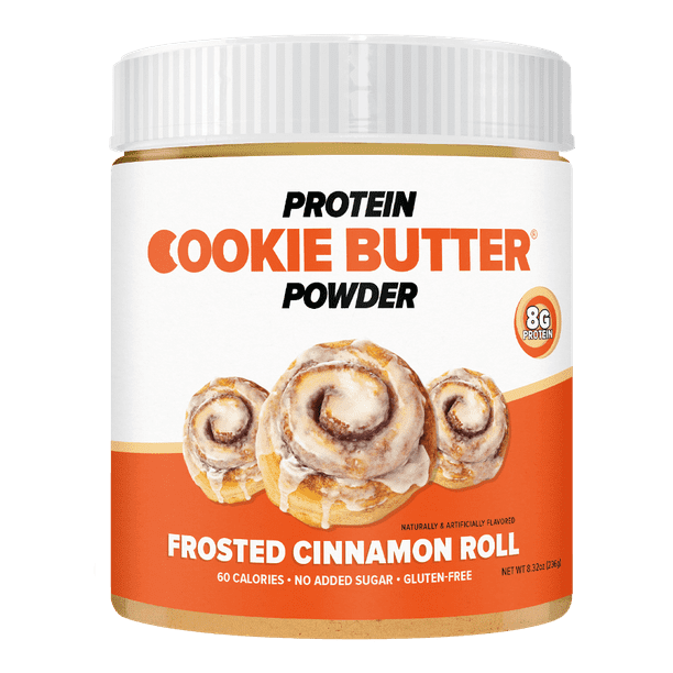 Flex Brands Keto Friendly Vegan Protein Powder, Frosted Cinnamon Roll