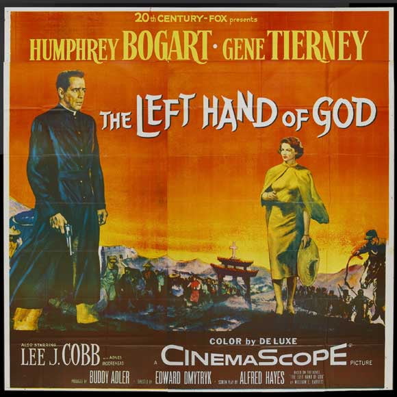 The Left Hand of God movie POSTER (Style A) (30" x 30") (1955