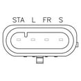 thumbnail image 2 of OEG Parts New HD Voltage Regulator Replacement For Chevrolet Malibu L4 2.4L 97-99 19009705 705 19009729 19009763 9729 ADR6087 ADR6087T 230-12139 230-12147 230-12151, 2 of 5