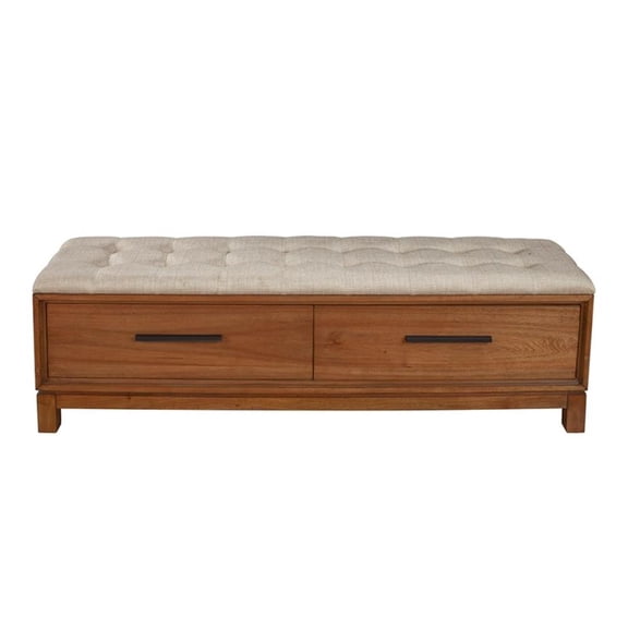 Origins by Alpine Nova Bench in Honey Maple (Brown)