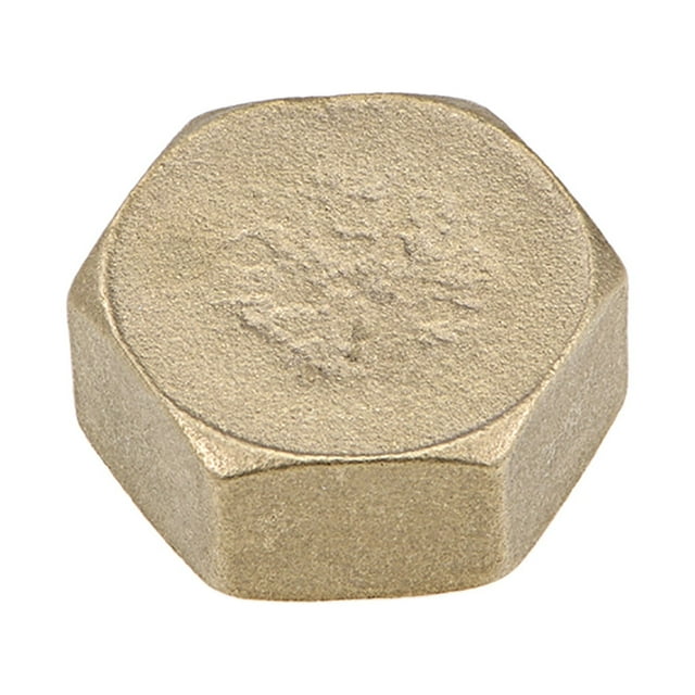 Unique Bargains 3/4 Pouces Bouchon en Laiton G3/4 Raccord de Tuyau Femelle Raccord de Soupape de Butée de Compression 13mmx30mm