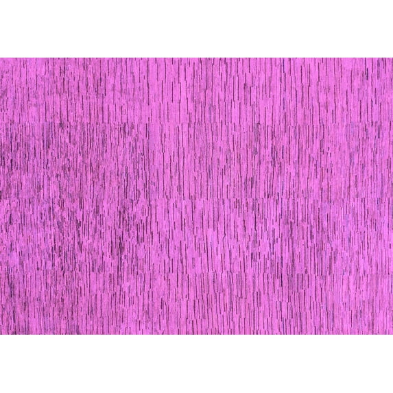Ahgly Company Indoor Rectangle Abstract Purple Modern Area Rugs, 5' x 8'