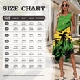 thumbnail image 5 of Psesaysky Jamaican Flag Palm Tree Men’s Button Down Aloha Shirts,Womens Summer Sundress Sleeveless A Line Flowy Tank Dress with Pockets Plus Size Matching Couples Patriotic Outfit, 5 of 7
