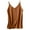 Brown, variant on lmcalzta Womens Camisole Tops V Neck Knit Sleeveless Tank Summer Casual Comfy Undershirts Solid Color