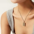 thumbnail image 5 of Collar colgante Yashi acero de titanio circonita forma de corazón, 5 of 5