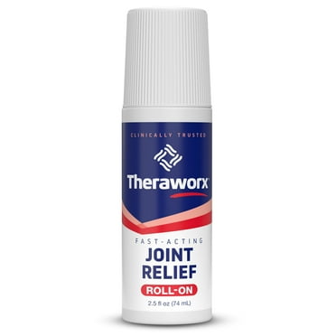 Theraworx Fast-Acting Joint Relief Roll-On, Helps Relieve Joint Inflammation, 2.5 oz