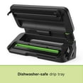 thumbnail image 6 of FoodSaver Premier Multi-Use Food Preservation System, Vacuum Sealing Machine with Built-In Handheld Sealer, Matte Black, 6 of 7
