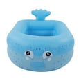 thumbnail image 2 of Piscine Gonflable, Piscine Gonflable pour Enfants en PVC Non Décolorante pour Patio, 2 of 8