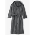 thumbnail image 5 of KingSize Men's Big & Tall Terry Velour Hooded Maxi Robe, 5 of 6