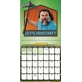 thumbnail image 2 of Trends International 2026 Minecraft Movie Wall Calendar & Push Pins, 2 of 5