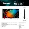thumbnail image 2 of TV Hisense 65 Pulgadas 4K Ultra HD Smart TV Mini LED 65U8K, 2 of 4