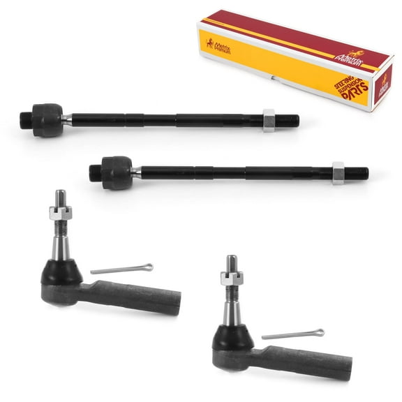 Metrix Premium Chassis Parts - 4 PC Inner & Outer Tie Rod End Kit Fits 11-13 Ram 2500 RWD, 11-12 3500 RWD, 08-10 Dodge Ram 4000 (Mexico), 06-08 Ram 1500 RWD, Replacement EV80211 ES3538