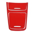 thumbnail image 4 of Central Control Panel Decor, Self Adhesive Antirust Colorfast Antiscratch Wear Resistance ABS Carbon Fiber Central Panel Cover Trim  For Car, 4 of 8