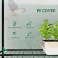 thumbnail image 4 of Outsunny Lean-to Mini Greenhouse w/ 3 Tier Shelves, 3 Roll-Up Doors, Green, 4 of 10