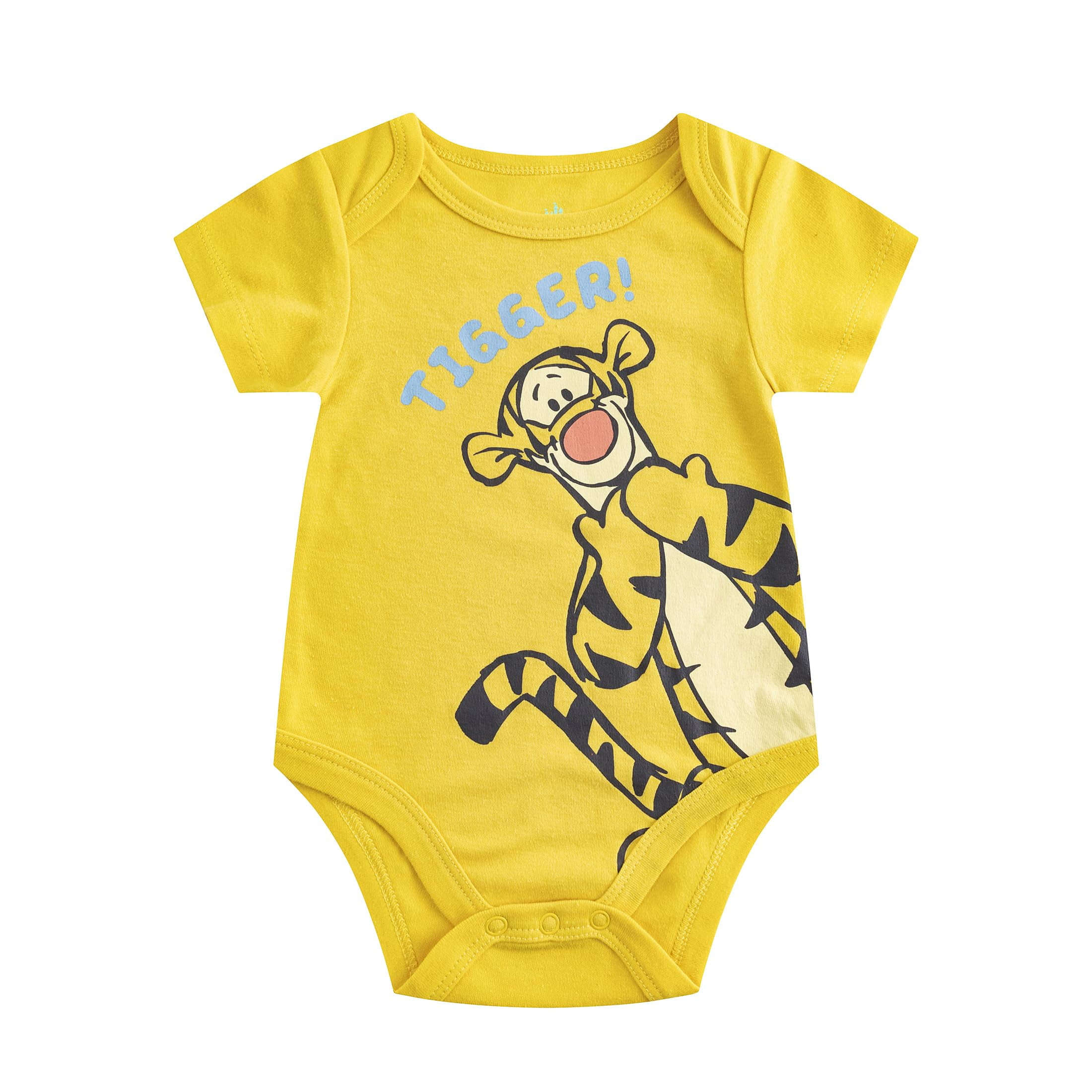 Disney Winnie the Pooh Baby Bodysuits (Boys), 5 Pack, Sizes NB-18M