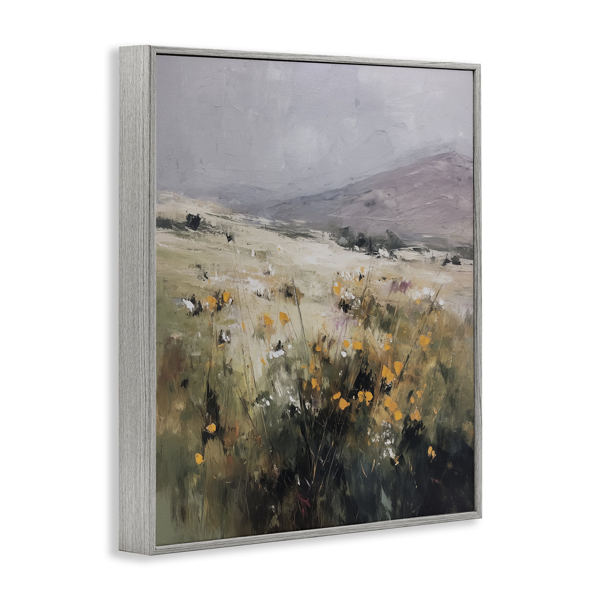 Stupell Industries Verdant Dreams Landscape Gray Framed Giclee Art, design by Svetlana Aleynikova