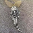 thumbnail image 2 of Alas De Ángel Adornos Conmemorativos Para La Pérdida De Un Ser Querido Personalizar Alas De Ángel Colgante Adorno Para Árbol De Navidad Serendint HA040829-03, 2 of 6