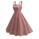 thumbnail image 2 of Vestido Corto de Verano de las Mujeres de Malla de Manga Corta Bordado Vestido de Pastel Retro, Vestido Ligero Casual para la Fiesta Y las Vacaciones, 2 of 9