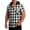 001 Black, variant on Mens Casual Plaid Hooded Half Button Drawstring Short Sleeve Pullover Beach Vacation Tops with Pocket