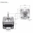 thumbnail image 2 of Motor 17 Sunnimix bifásico 4 piezas de impresora 3D de alambre para impresora CNC 3D Controlador de motores paso a paso, 2 of 8