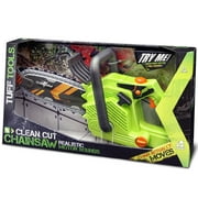 Lanard Tuff Tools: Clean Cut Chainsaw - Kids Sounds & Action Toy, Realistic Action Yard Work Toy, Battery Powered, Ages 3+