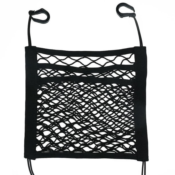 Double-layered Car Seat Storage Net Pocket Car Seat Mesh Organizer Storage Net