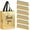 Gold, variant on 50 Pcs Glossy Thank You Gift Bags with Handles for Wedding, Birthday, Party, Holiday - Reusable Non Woven Bags