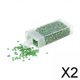 thumbnail image 1 of 2x1000pcs Beads Craft Beads con caja de almacenamiento Decoración de casas hechas a mano Pequeñas cuentas espaciadoras para colgantes de bricolaje Joyería de pendientes 2 piezas, 1 of 10