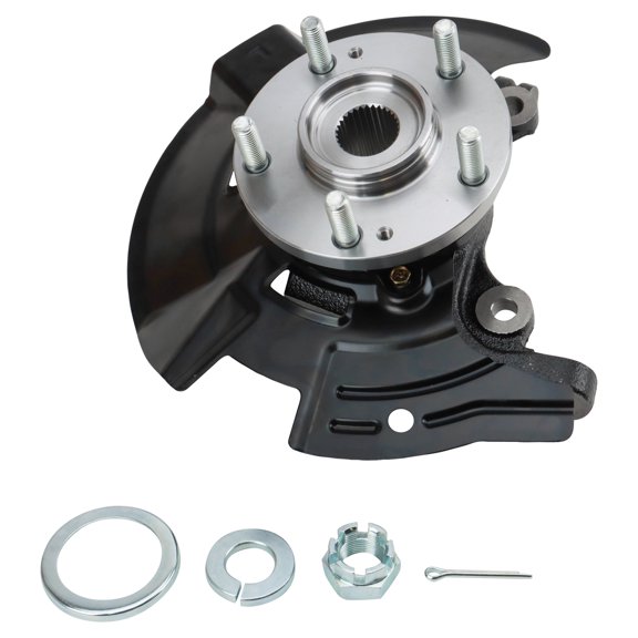 TRQ Front Left Steering Knuckle Assembly Fits 2011-2013 Hyundai Sonata BHA32734