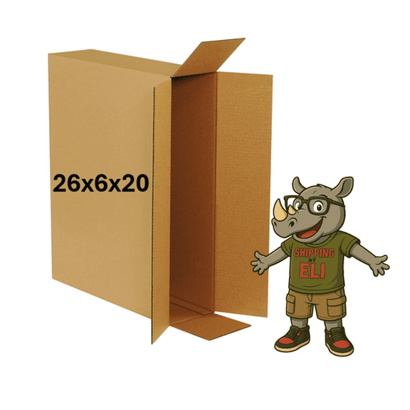 26x6x20 (200 lb strength) | SINGLE BOX | SIDE LOADING
