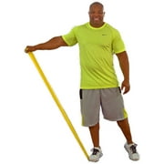 Resistance Band for Seniors: exercise band, light resistance, longer length + exercise guide. Latex-free .