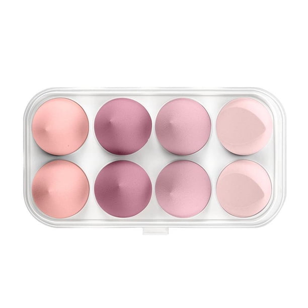 Juego de esponjas de maquillaje jinwen esponja de maquillaje Multicolor para todos Mousse de fresa