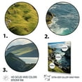 thumbnail image 3 of Designart "Peninsula Cilf Ireland Dingle wall art III" Nautical & Beach Wall Art Print, 3 of 5