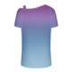 thumbnail image 4 of Fiudx Camisas para Mujer Blusa con Botones de Manga Corta Halter con Hombros Descubiertos y Estampado para Mujer, 4 of 5