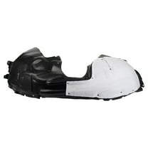 TRQ Front Left Inner Fender Liner Black Drivers Side Fits Select 2016-2017 Jeep Cherokee CH1248182