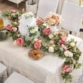 thumbnail image 1 of Guirnalda de flores artificiales Ponking Wedding Arch, color champán, 1 of 9