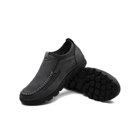 

Lacyhop Men s Loafers Casual Shoes Slip On Lightweight Synthetic Leather