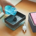 thumbnail image 7 of Vikakiooze Kitchen Soap Dispenser Dishwashing Brush Automatic Liquid Dispenser-in-1 Soap Dispenser Kitchen Sponge Rack 350ml Sink Soap Dispenser Cleaning Concentrate Box, 7 of 7