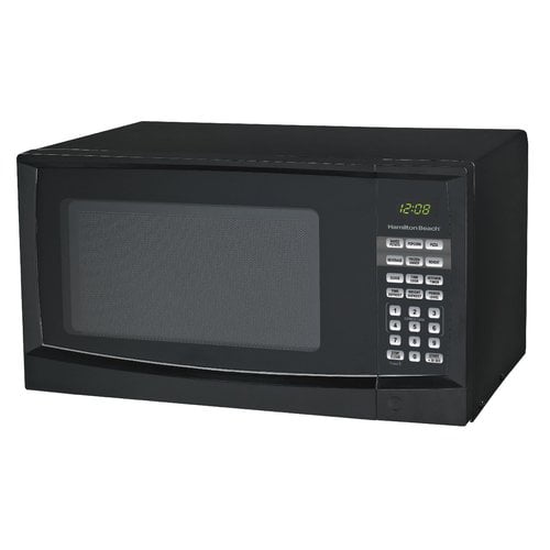 Hamilton Beach 0.9 Cu. Ft. Black Digital Microwave