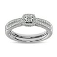 thumbnail image 1 of 14K White Gold 2/5 Ctw Diamond Engagement Ring, 1 of 4